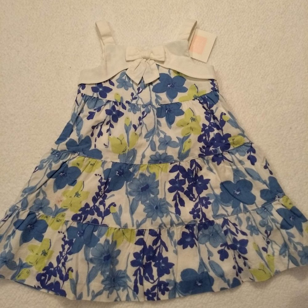 Janie and Jack Santori Island sundress 6-12m New